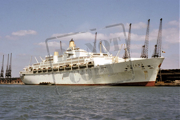 ORIANA (C) Southampton June 1970