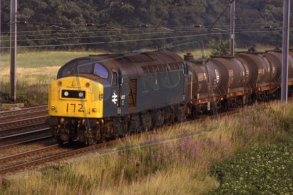 40172 (Cat No BWA40172) Winwick. Down ICI tanks. 26-07-83 Barrie Watkins