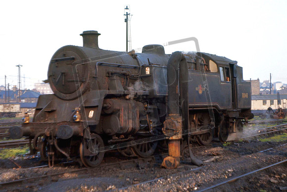 80143 (Cat UNS80143) 4MT 2-6-4T Nine Elms MPD 25-04-1967