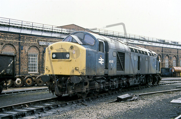 40160 (Cat No TTR1274) Crewe Works 18-01-86 Ian Bartlett