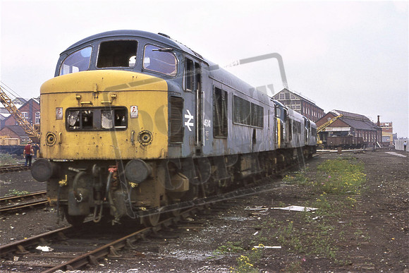 46041 (Cat No TTR1314 Swindon Works 25-07-83 George Walker