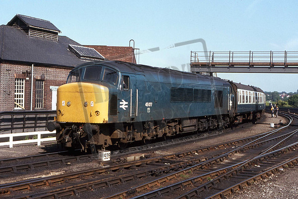 45077 (Cat No KM45077) YORK Trans Pennine Newcastle - Liverpool possibly.