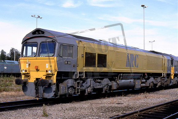 59101 VILLAGE OF WHATLEY (Cat No TTR2631)Old Oak Common 15-06-1996 Michael Hill