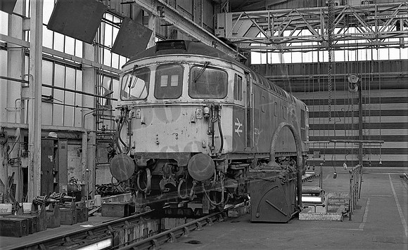 TTP33114 STEWARTS LANE WHEEL LATHE 16-6-1985 COLIN MARSDEN