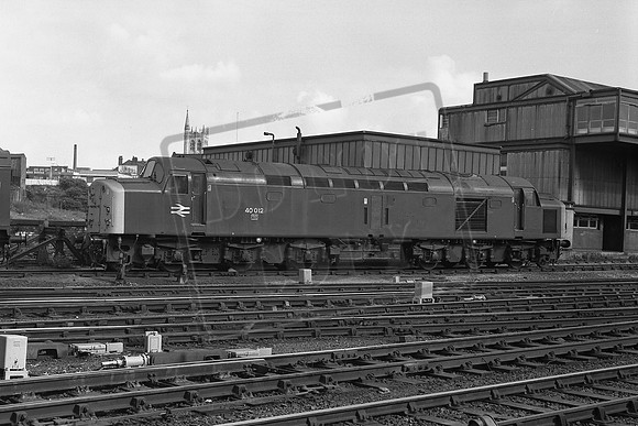 TTP40012C Manchester Victoria. 23-08-80 Colin Marsden