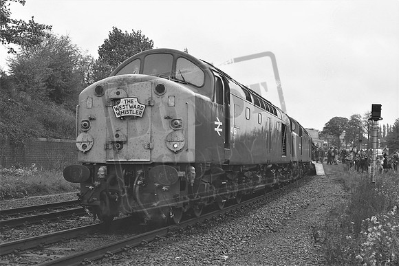 TTP40057 & 40084 Cheltenham on the Westward Whistler railtour 16-10-84 Colin Marsden