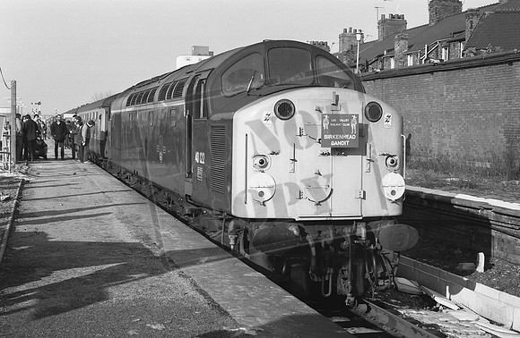 TTP40122 ROCK FERRY 16-2-1985 COLIN MARSDEN