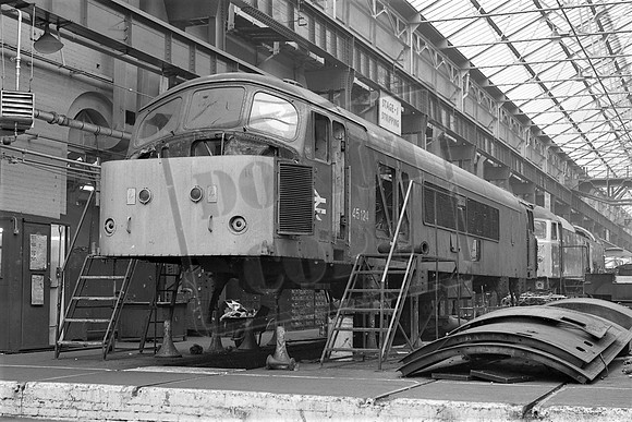 TTP45124 BREL CREWE 6-4-82