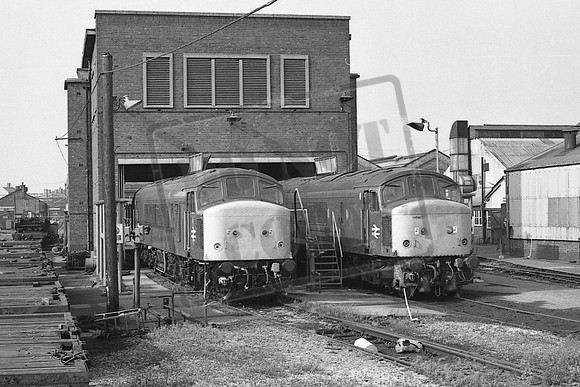 TTP45149 45106 BREL DERBY TESTHOUSE 30-9-1985 COLIN MARSDEN