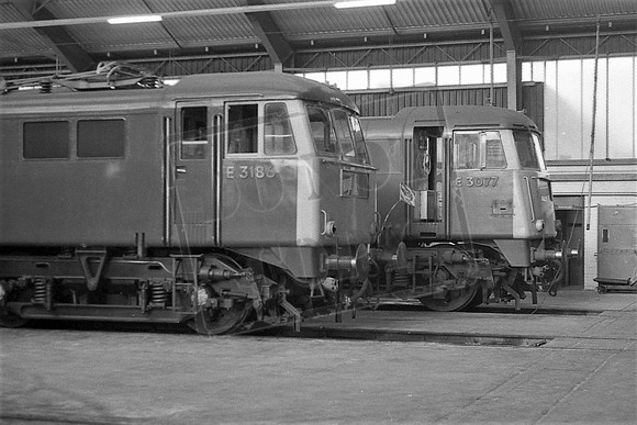 TTPE3077 E3186 WILLESDEN 1969