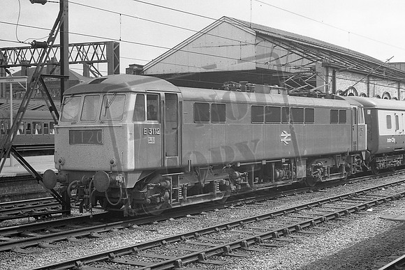 TTPE3112 CREWE STA JULY 1972
