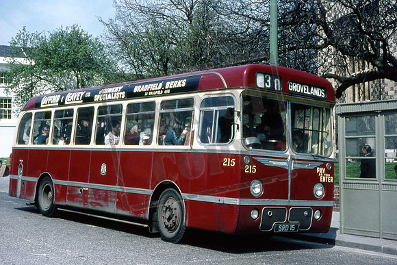 SRD15 Reading Corporation 215 AEC Reliance Burlingham St Marys Butts Reading 02-05-1970