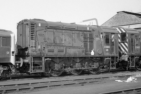 3663 (Cat No TTP3663) DONCASTER 1969