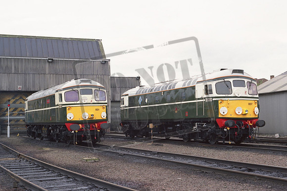 5300CMD 5301 EASTFIELD DEPOT 21-08-1992 COLIN MAESDEN