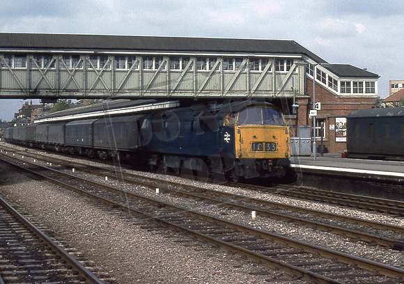 1033DMC WESTERN TROOPER NEWBURY STATION SEPTEMBER 1976 DAVID CANNING
