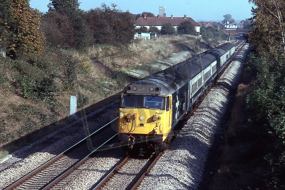 50018 DMC RESOLUTION NEAR NEWBURY APRIL 1984