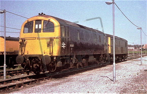 74007DT EASTLEIGH 10-10-1977