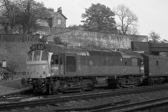 7552 TTP AT LANCASTER CASTLE 15-5-1973 H..C. CASSERLEY