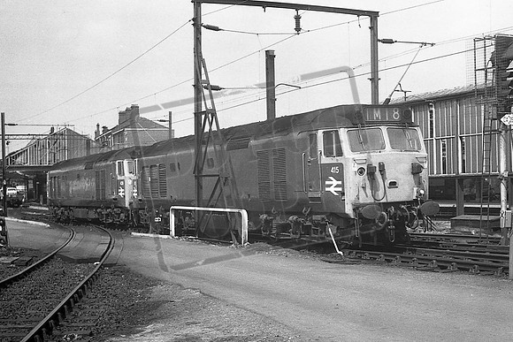 TTP415 439 CREWE JULY 72