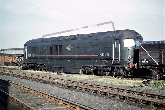 18000 UN SWINDON WORKS 1960