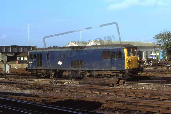73123 UN EASTLEIGH 3-8-1980