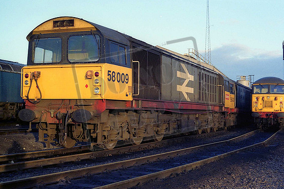 58009 (Cat No MSP58009) Shirebrook 26-12-1986 Mike Spencer 029