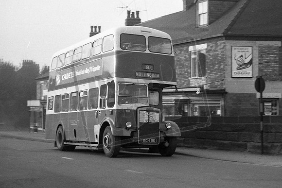 KCH116 TRENT LEYLAND TITAN 1968