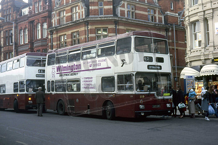 ORD119R READING TRANSPORT SCANIA METROPLOLITAN MCW No 119 1986
