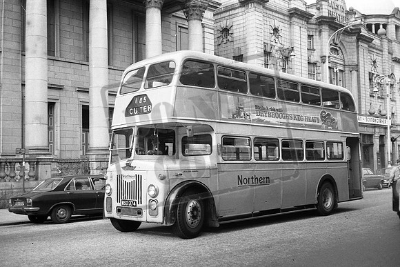 MDS374 ALEXANDER NORTHERN LEYLAND TITAN No NRB304 ABERDEEN 9-7-1978