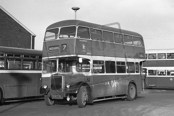 230YTB ASHTON MANCHESTER LEYLAND TITAN 30 C 1969