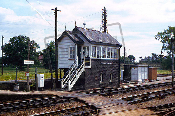 Moreton-in-Marsh signal box (Cat No LOC1026) 14-07--1979