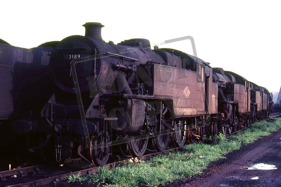 42189 (Cat No UNS42189) 4MT 2-6-4 Fairburn Tank. Unknown location. C1966