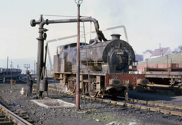 68012 (Cat No UNS68012) Ex LNER J94 0-6-0 Buxton Shed 9D 29-04-1967