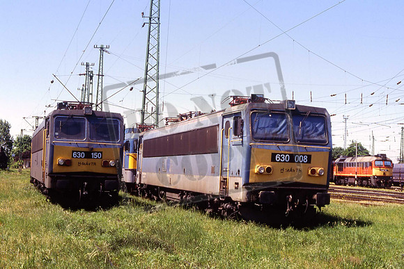 HUNGARY 630.130 & 630.008 MAV HEGYESHALOM JUNE 2016