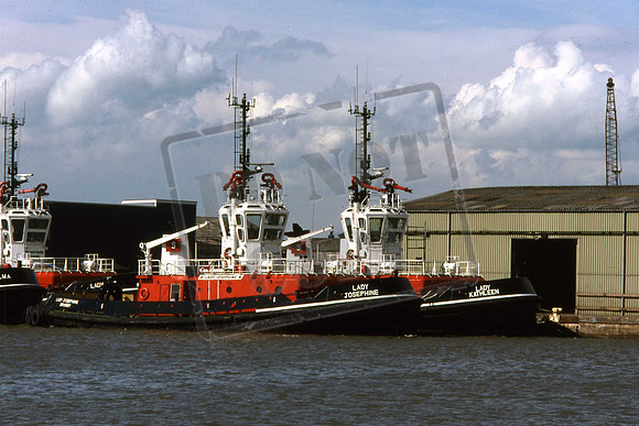 LADY JOSEPHINE LADY KATHLEEN IMMINGHAM DOCK 1 QUAY 1997