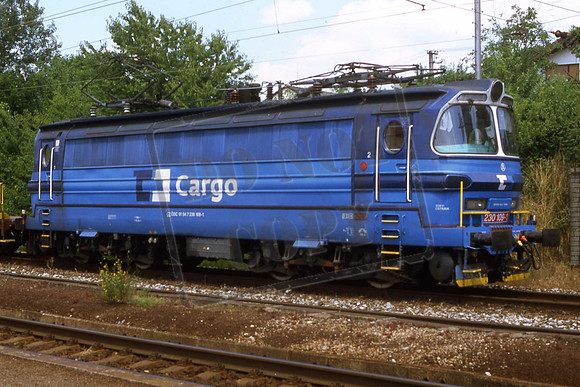 230.109 CZECH REPUBLIC CD CARGO BRATISLAVA SLOVAKIA JULY 2018