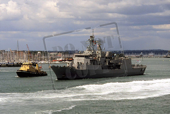 AUSTRALIAN NAVY FFH150 HMAS ANZAC PORTSMOUTH JULY 2005