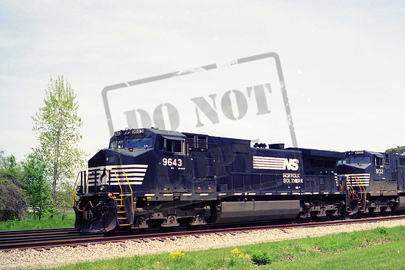 NS6643 SD60 NEW HAVEN IN. TOM WILSON