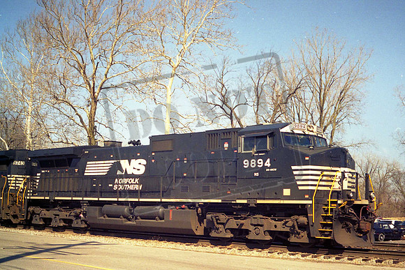 USA NS9894 C40-9W NEW HAVEN IN.APRIL 2008 TOM WILSON