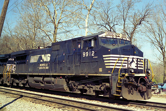 USA NS9912 C40-9W NEW HAVEN IN. MARCH 2007 TOM WILSON (2)