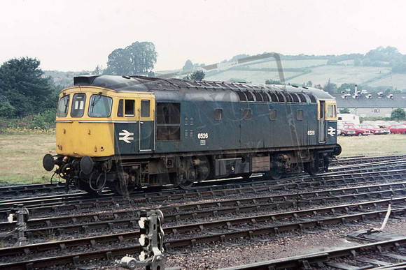 6526 (Cat No UN6526) Exeter 1973