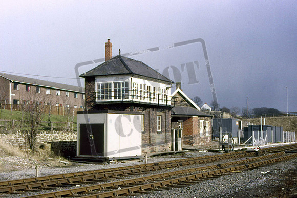 Shilton Signal Box 19-03-1987