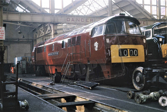 1000UN WESTERN ENTERPRISE SWINDON WORKS 1964