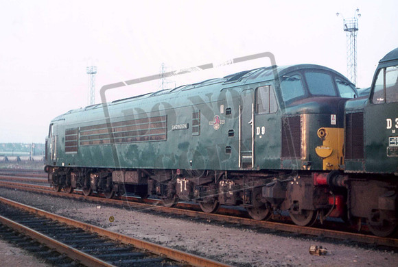 D9 SNOWDON Toton Sunday 05-10-69 (Cat No D9)