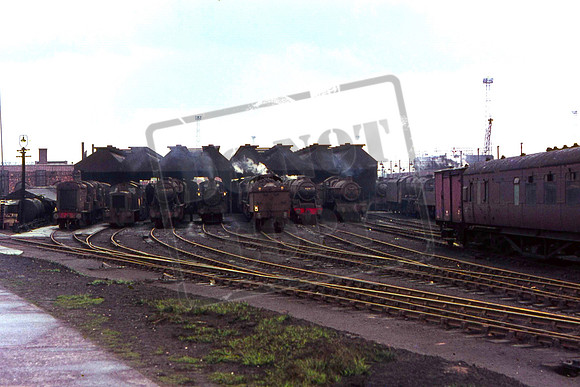 Crewe South Depot Scene C1965
