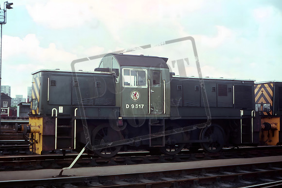 D9517 (Cat No UN9517) Bristol 07-08-1966