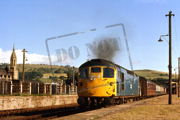 5341 (Cat No UN5341B) Dingwall Ex Wick-Thurso 17-08-1968