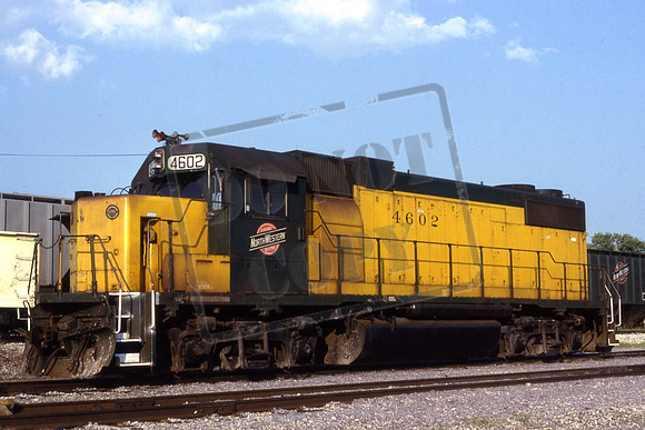 4602 CNW SP38-2 EAGLE GROVE, IA. AUG 17TH 1991 LARRY NAST.