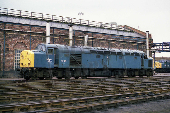 40107 UNB CREWE WORKS