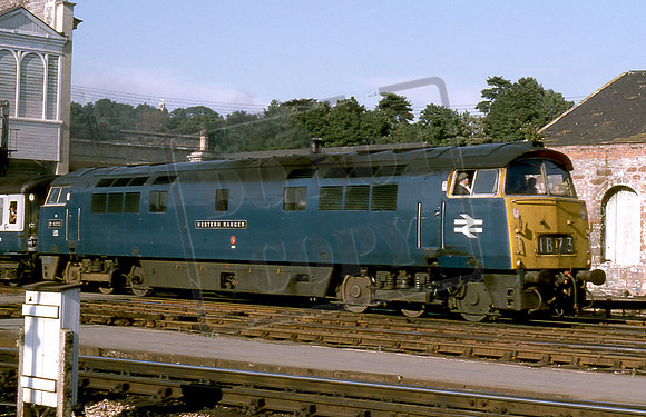 TTR10048 1013 WESTERN RANGER (Cat No TTR10048) Exeter 05-08-75 David Canning